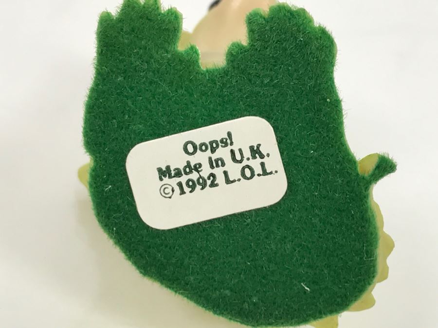 Hand Signed By Real Musgrave 1/94 - Whimsical World Of Pocket Dragons - Oops! - 1992 LOL [MV $30-$40 Unsigned] [Photo 9]