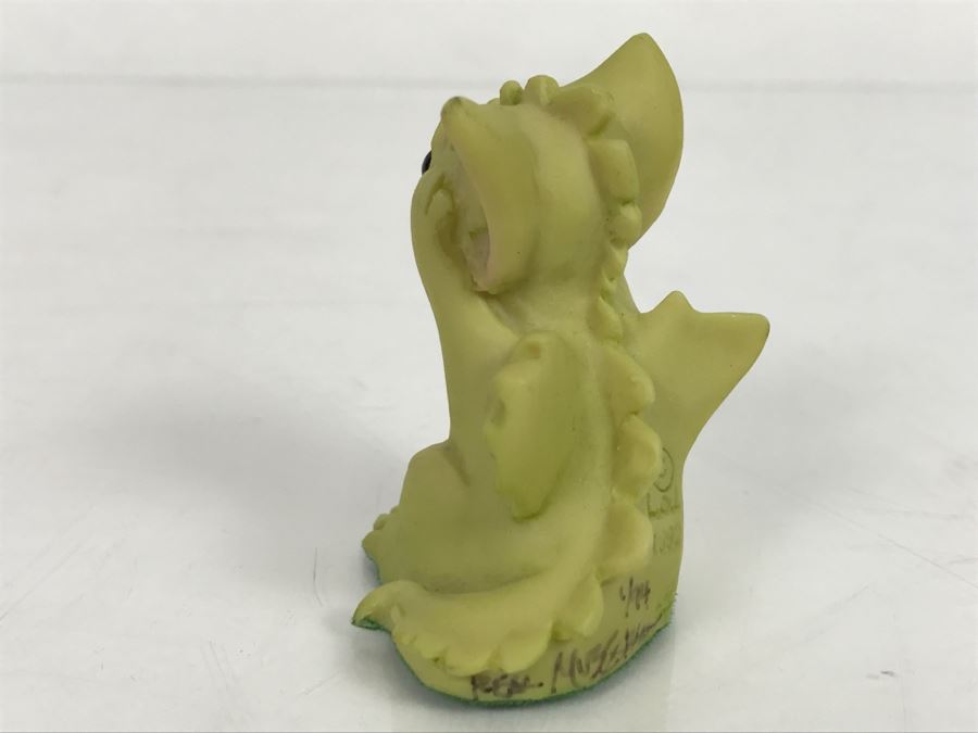 Hand Signed By Real Musgrave 1/94 - Whimsical World Of Pocket Dragons - Oops! - 1992 LOL [MV $30-$40 Unsigned] [Photo 4]