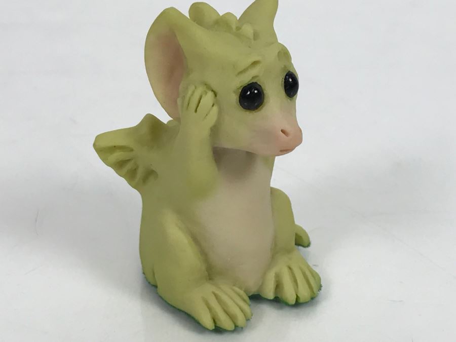 Hand Signed By Real Musgrave 1/94 - Whimsical World Of Pocket Dragons - Oops! - 1992 LOL [MV $30-$40 Unsigned] [Photo 8]