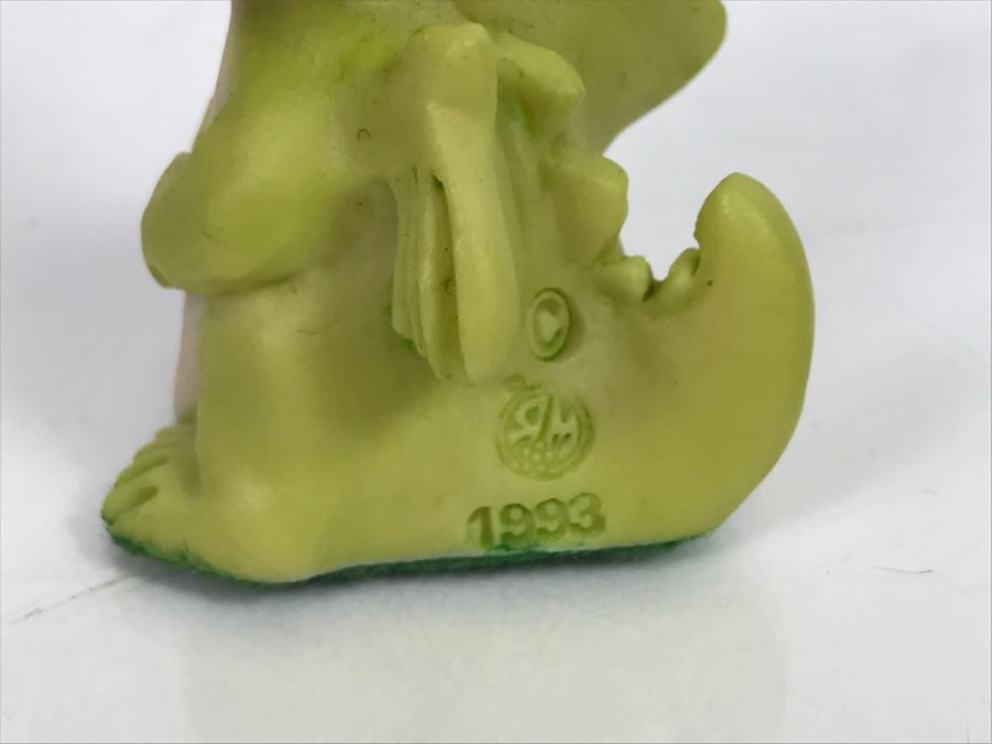 Hand Signed By Real Musgrave 1/94 - Whimsical World Of Pocket Dragons - Fuzzy Ears - 1993 RM,LOL - Made In UK [MV $30-$45 Unsigned] [Photo 7]