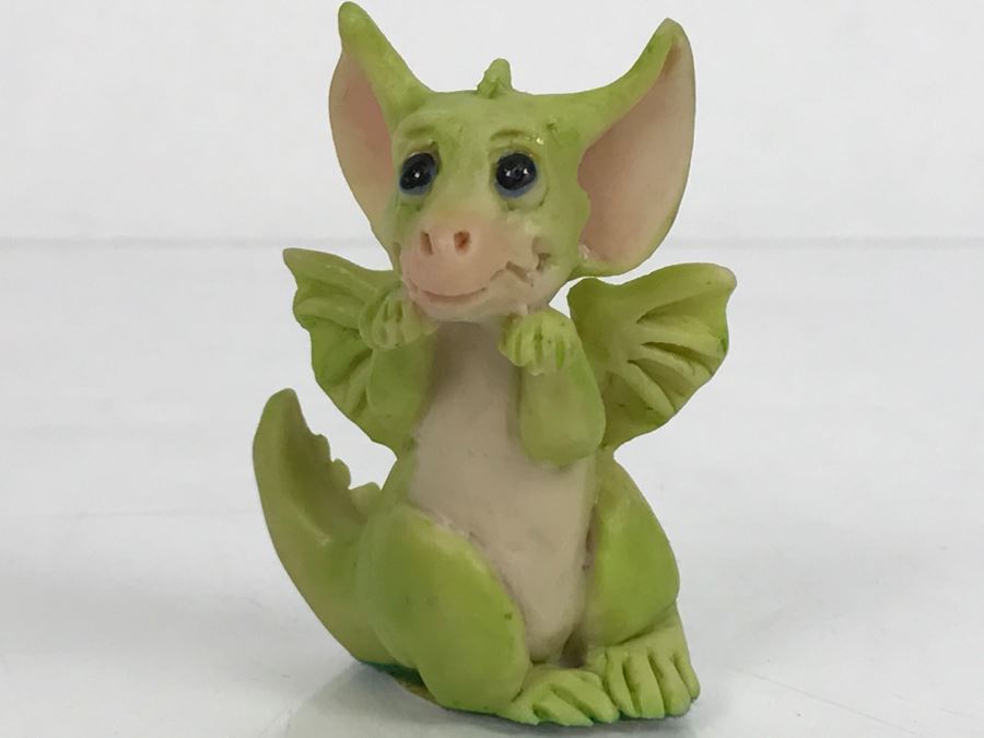 Hand Signed By Real Musgrave 10/92 - Whimsical World Of Pocket Dragons - Tag-a-long - 1989 LLLLL [MV $50-$75 Unsigned] [Photo 8]