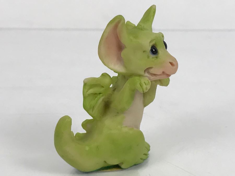 Hand Signed By Real Musgrave 10/92 - Whimsical World Of Pocket Dragons - Tag-a-long - 1989 LLLLL [MV $50-$75 Unsigned] [Photo 3]