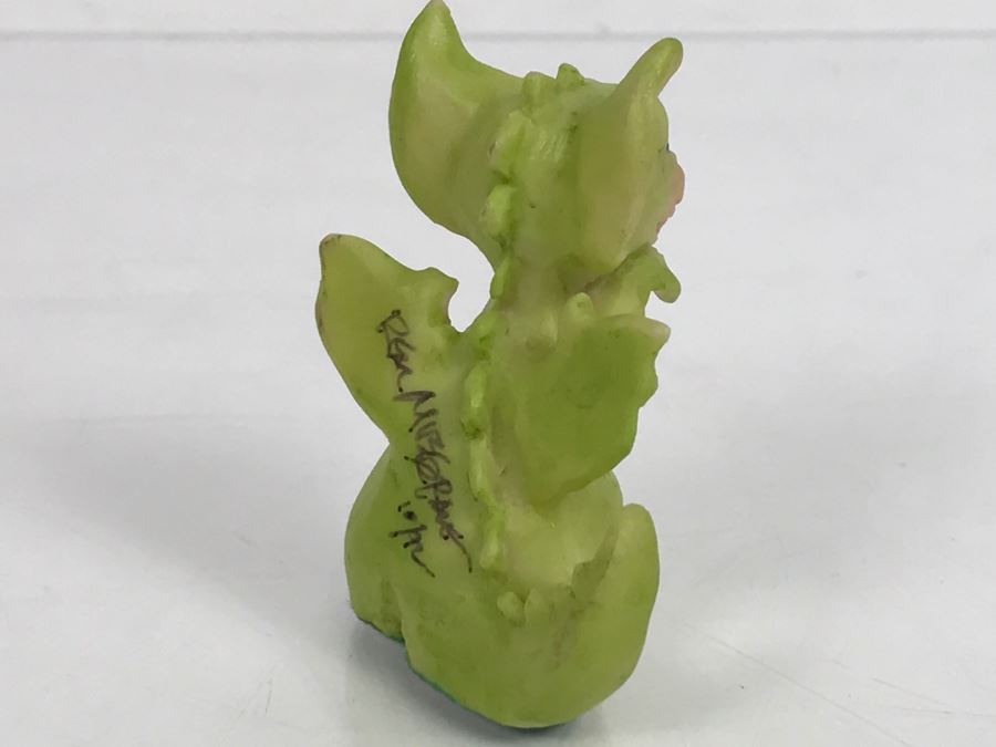 Hand Signed By Real Musgrave 10/92 - Whimsical World Of Pocket Dragons - Tag-a-long - 1989 LLLLL [MV $50-$75 Unsigned] [Photo 4]