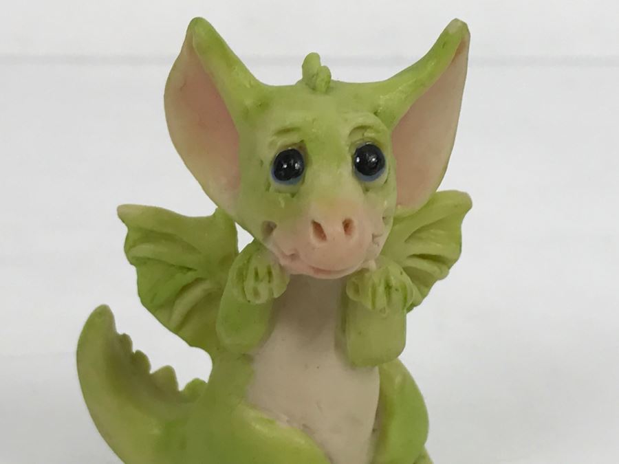 Hand Signed By Real Musgrave 10/92 - Whimsical World Of Pocket Dragons - Tag-a-long - 1989 LLLLL [MV $50-$75 Unsigned] [Photo 2]