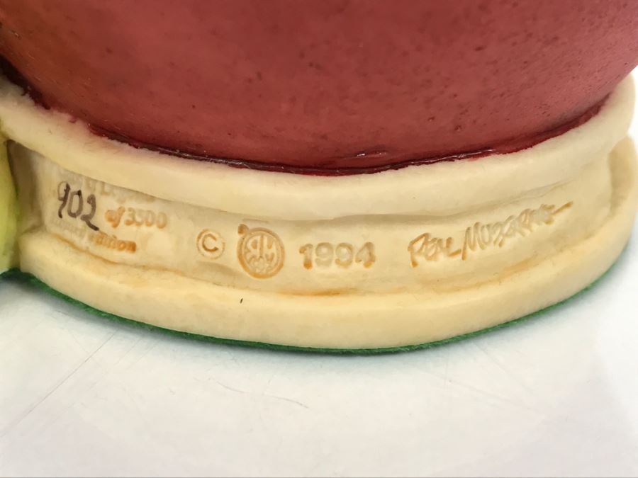 Whimsical World Of Pocket Dragons - Raiding The Cookie Jar - Worldwide Limited Edition 902 of 3500 - 1994 Real Musgrave, CWs Ltd/CWA Ltd - Hand Made in UK [MV $350-$425] [Photo 8]