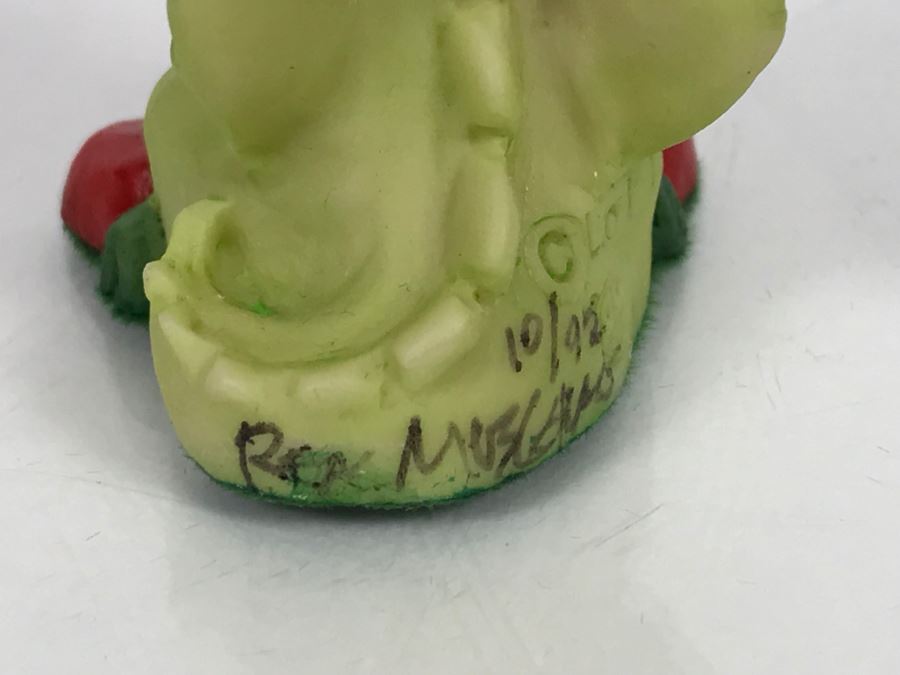 Hand Signed By Real Musgrave 10/92 - Whimsical World Of Pocket Dragons - Mitten Toes - 1992 LOL [MV $30-$40 Unsigned] [Photo 6]