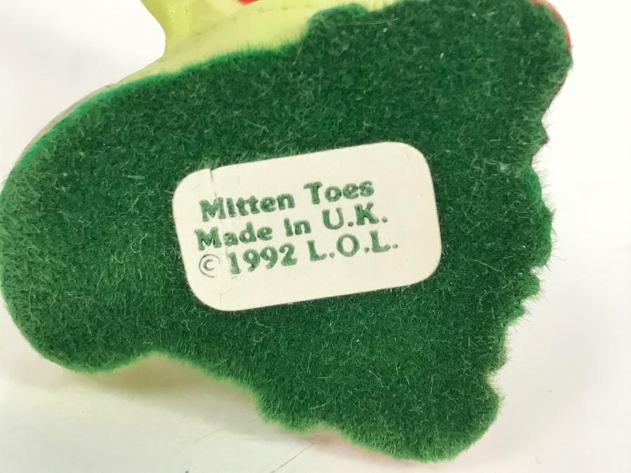 Hand Signed By Real Musgrave 10/92 - Whimsical World Of Pocket Dragons - Mitten Toes - 1992 LOL [MV $30-$40 Unsigned] [Photo 9]