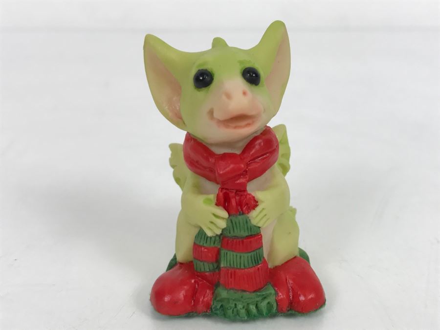 Hand Signed By Real Musgrave 10/92 - Whimsical World Of Pocket Dragons - Mitten Toes - 1992 LOL [MV $30-$40 Unsigned] [Photo 2]