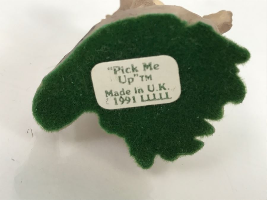 Hand Signed By Real Musgrave 10/92 - Whimsical World Of Pocket Dragons - Pick Me Up - 1991 LLLLL - Made In UK [MV $30-$40 Unsigned] [Photo 9]