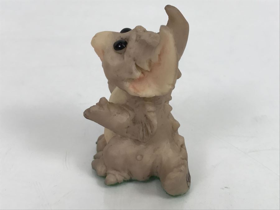 Hand Signed By Real Musgrave 10/92 - Whimsical World Of Pocket Dragons - Pick Me Up - 1991 LLLLL - Made In UK [MV $30-$40 Unsigned] [Photo 8]