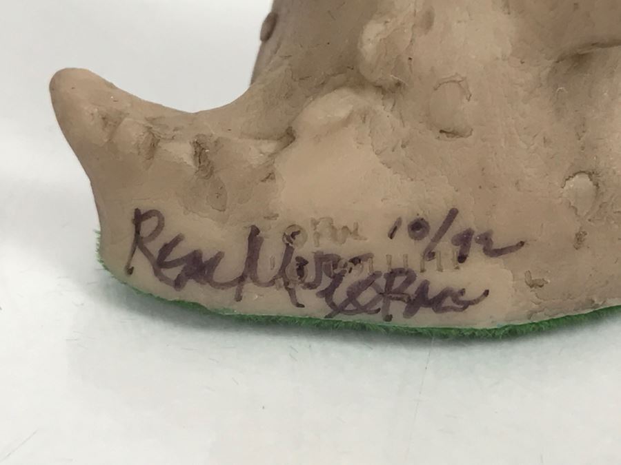 Hand Signed By Real Musgrave 10/92 - Whimsical World Of Pocket Dragons - Pick Me Up - 1991 LLLLL - Made In UK [MV $30-$40 Unsigned] [Photo 7]