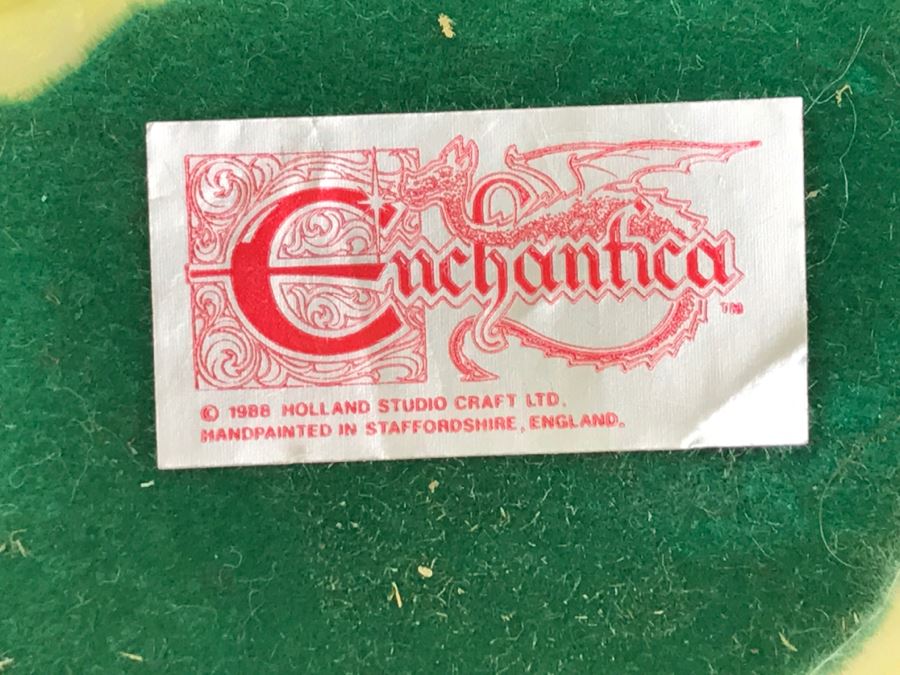 Enchantica Figurine Initialed “JK” - 1998 Holland Studio Craft Ltd - Handpainted In Staffordshire, England [Photo 14]