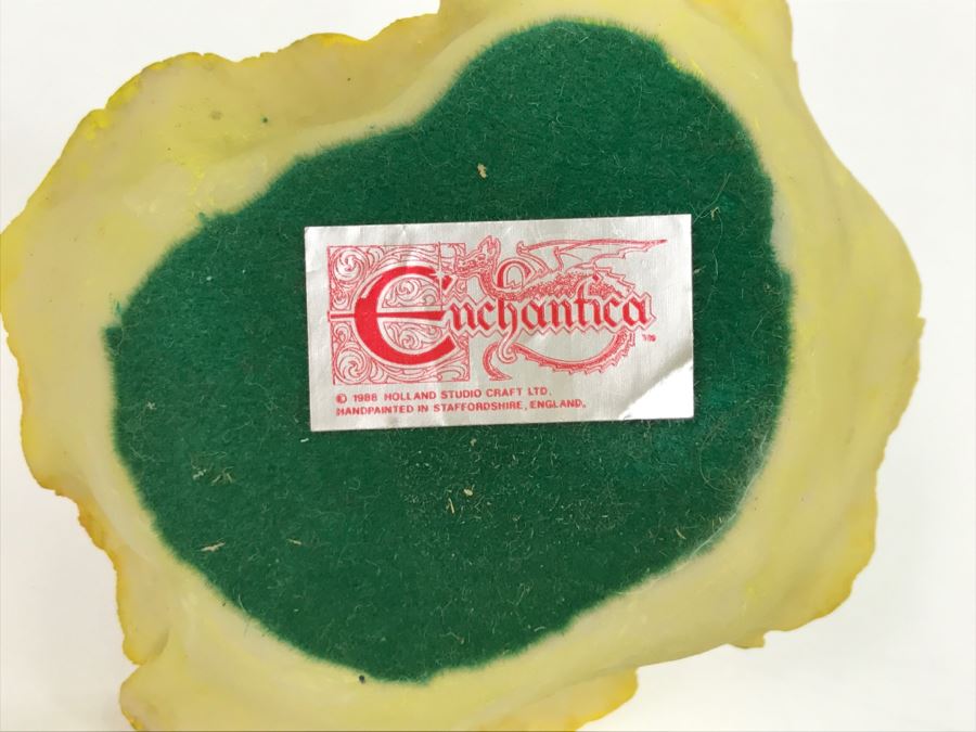 Enchantica Figurine Initialed “JK” - 1998 Holland Studio Craft Ltd - Handpainted In Staffordshire, England [Photo 13]