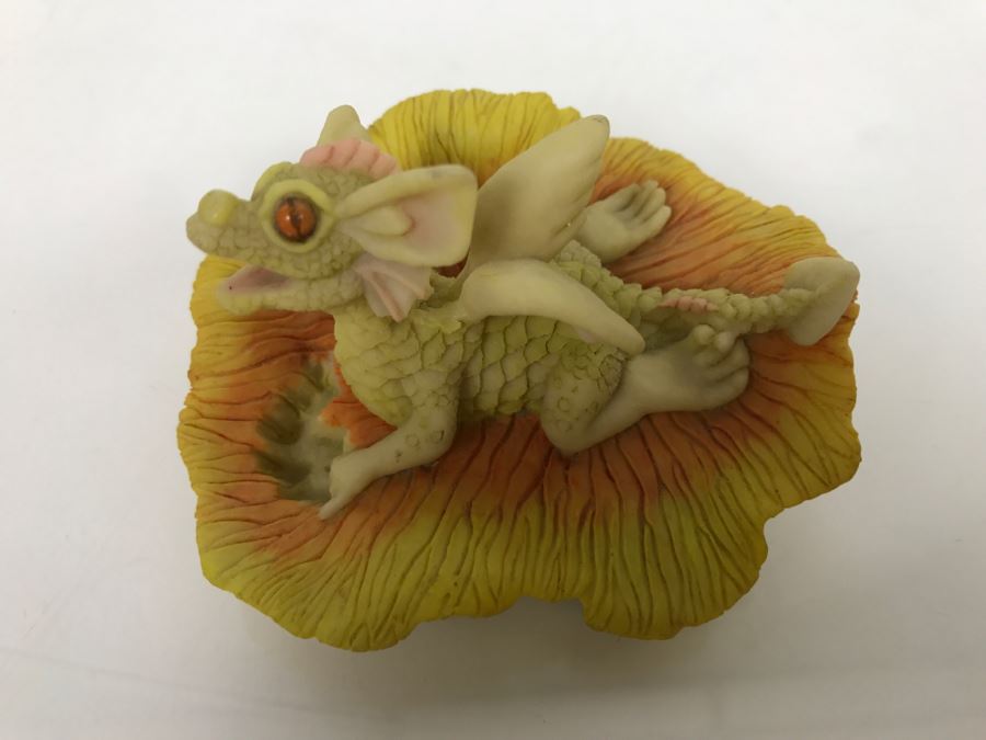 Enchantica Figurine Initialed “JK” - 1998 Holland Studio Craft Ltd - Handpainted In Staffordshire, England [Photo 4]