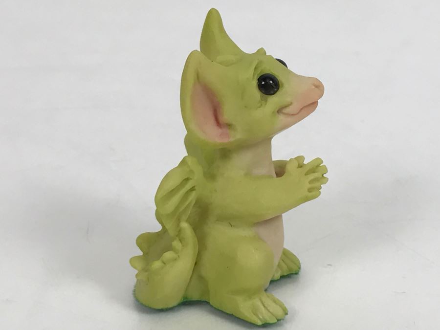 Hand Signed By Real Musgrave 1/94 - Whimsical World Of Pocket Dragons - Oh Goody! - 1993 RM,LOL [MV $30-$45] [Photo 3]