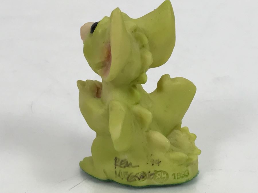 Hand Signed By Real Musgrave 1/94 - Whimsical World Of Pocket Dragons - Oh Goody! - 1993 RM,LOL [MV $30-$45] [Photo 5]