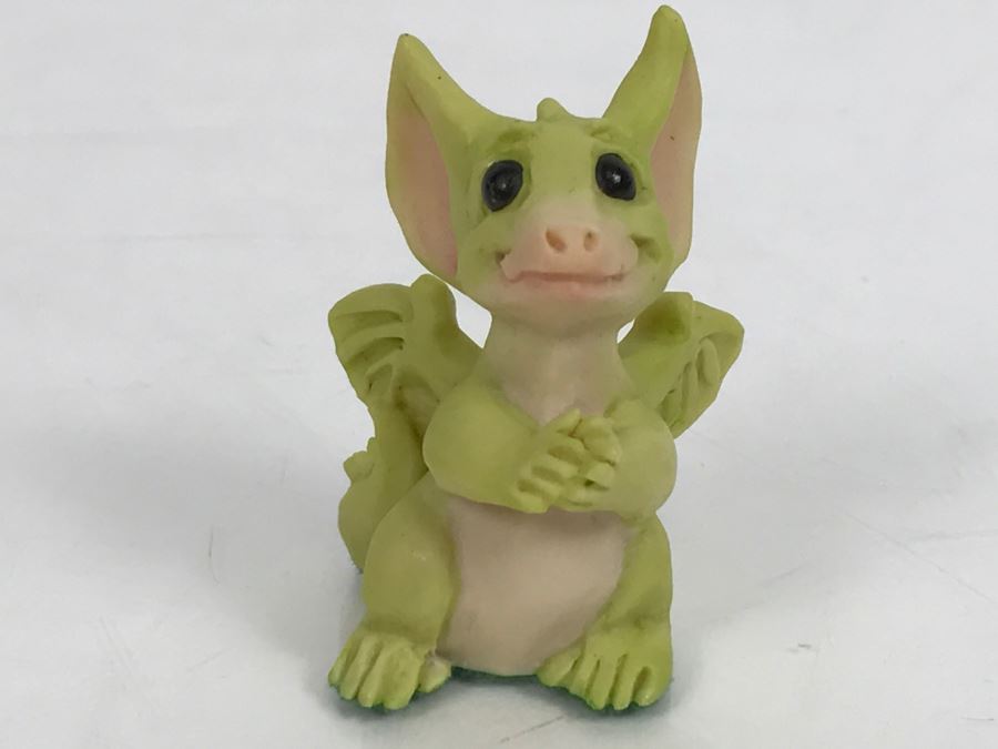 Hand Signed By Real Musgrave 1/94 - Whimsical World Of Pocket Dragons - Oh Goody! - 1993 RM,LOL [MV $30-$45] [Photo 2]