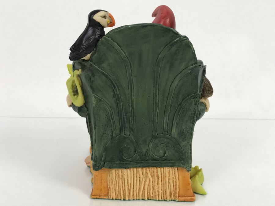 Whimsical World Of Pocket Dragons - Storytime At The Wizards House - Limited Edition of 3000 - 1989 - Lilliput Lane Land Of Legend Limited - Hand Made in UK [MV $550-$700] [Photo 10]