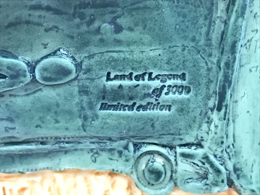 Whimsical World Of Pocket Dragons - Storytime At The Wizards House - Limited Edition of 3000 - 1989 - Lilliput Lane Land Of Legend Limited - Hand Made in UK [MV $550-$700] [Photo 7]