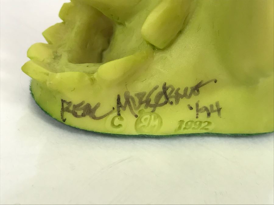 Hand Signed By Real Musgrave Pocket Dragon Figurine 1/94 - Whimsical World Of Pocket Dragons - We’re Very Brave - 1992 Real Musgrave, CWS, LOL Limited - Hand Made in UK [Photo 9]