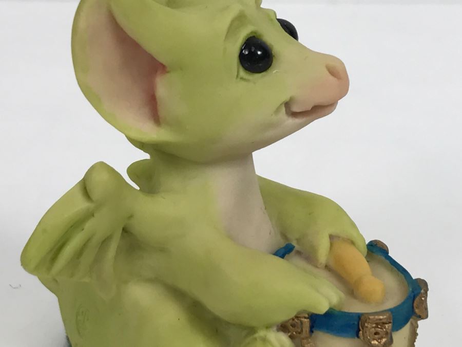 Hand Signed By Real Musgrave 1/94 - Whimsical World Of Pocket Dragons - A Different Drummer - 1992 LOL - Made In UK [Photo 11]