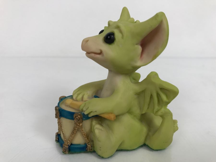 Hand Signed By Real Musgrave 1/94 - Whimsical World Of Pocket Dragons - A Different Drummer - 1992 LOL - Made In UK [Photo 6]