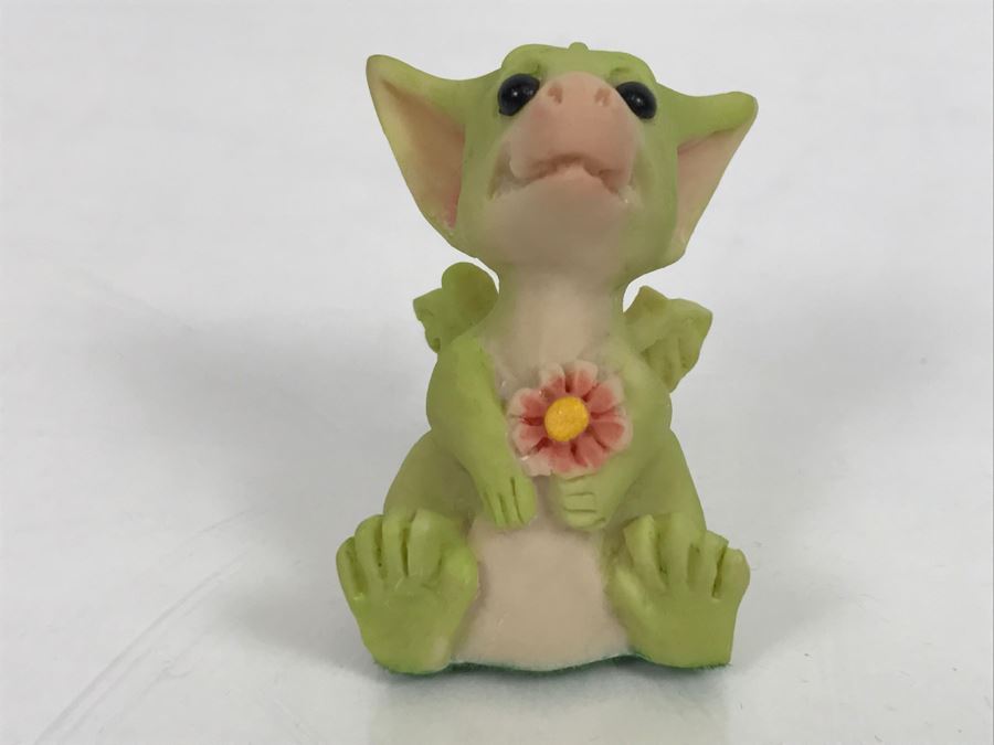 Hand Signed By Real Musgrave 10/92 - Whimsical World Of Pocket Dragons - Pocket Posey - 1992 LOL - Made In UK [MV $30-$50 Unsigned] [Photo 3]