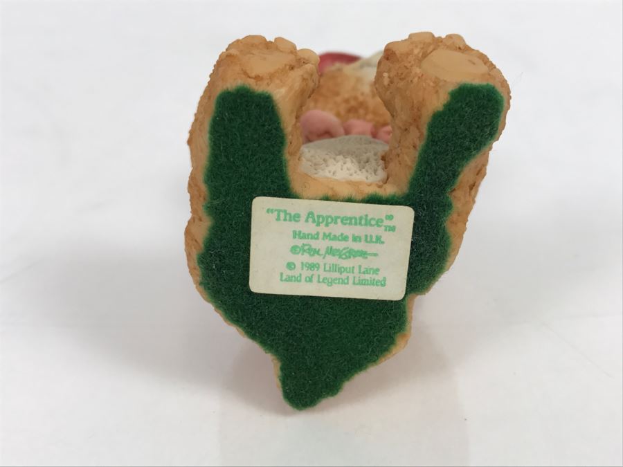 Hand Signed By Real Musgrave Pocket Dragon Figurine 10/92 - Whimsical World Of Pocket Dragons - The Apprentice - 1989 Lilliput Lane Land Of Legend Limited - Hand Made in UK [Photo 11]