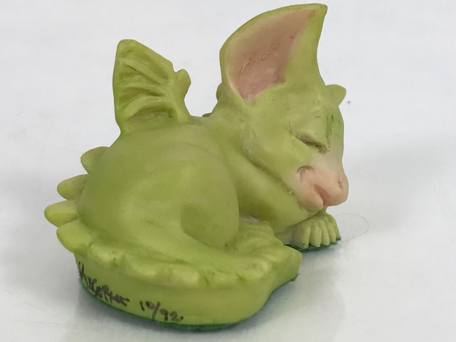 Hand Signed By Real Musgrave 10/92 - Whimsical World Of Pocket Dragons - Naptime - 1992 LOL - Made In UK [Photo 12]