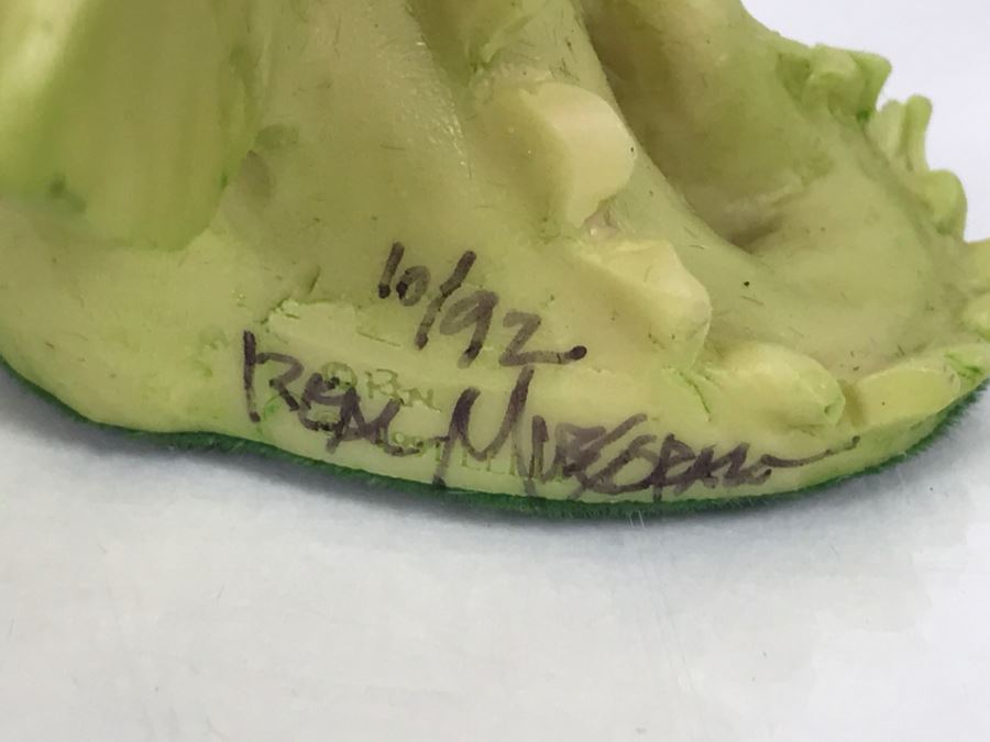 Hand Signed By Real Musgrave 10/92 - Whimsical World Of Pocket Dragons - Practice Makes Perfect - 1991 LLLLL - Made in UK [MV $80-$100 Unsigned] [Photo 9]