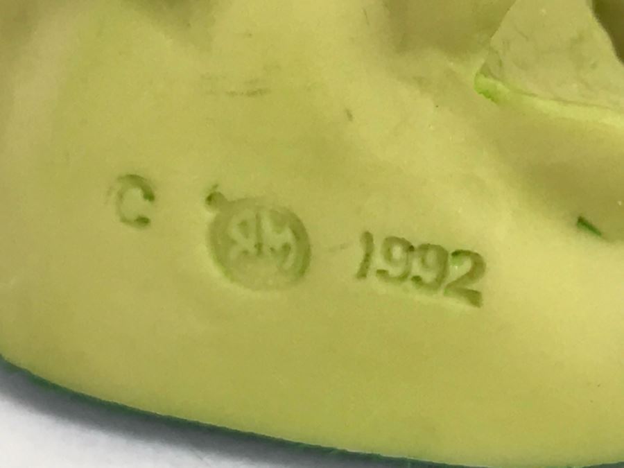 Hand Signed By Real Musgrave Pocket Dragon Figurine 1/94 - Whimsical World Of Pocket Dragons - I Ate The Whole Thing - 1992 Real Musgrave, CWS, LOL Limited - Hand Made in UK [MV $50-$75 Unsigned] [Photo 9]