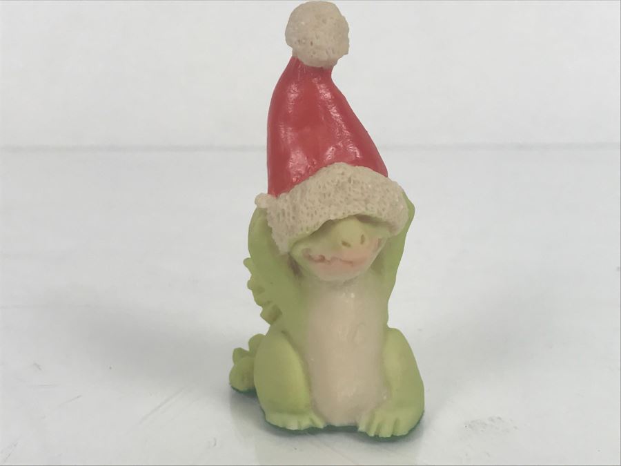 Hand Signed By Real Musgrave 10/92 - Whimsical World Of Pocket Dragons - One-Size-Fits-All - 1990 LLLLL - Made in UK - Copyright RM [MV $60-$80 Unsigned] [Photo 2]