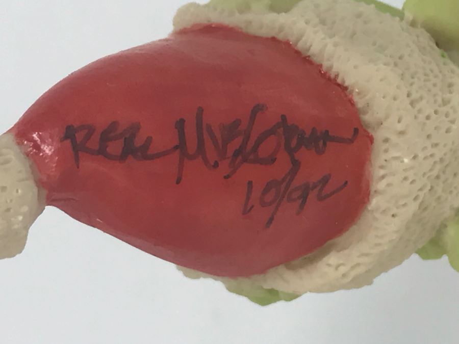 Hand Signed By Real Musgrave 10/92 - Whimsical World Of Pocket Dragons - One-Size-Fits-All - 1990 LLLLL - Made in UK - Copyright RM [MV $60-$80 Unsigned] [Photo 6]