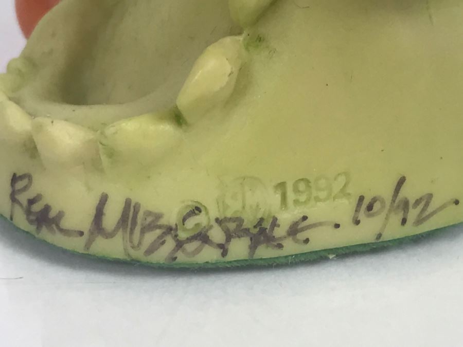 Hand Signed By Real Musgrave 10/92 - Whimsical World Of Pocket Dragons - The Juggler - 1992 LOL - Made in UK [MV $40-$70] [Photo 7]