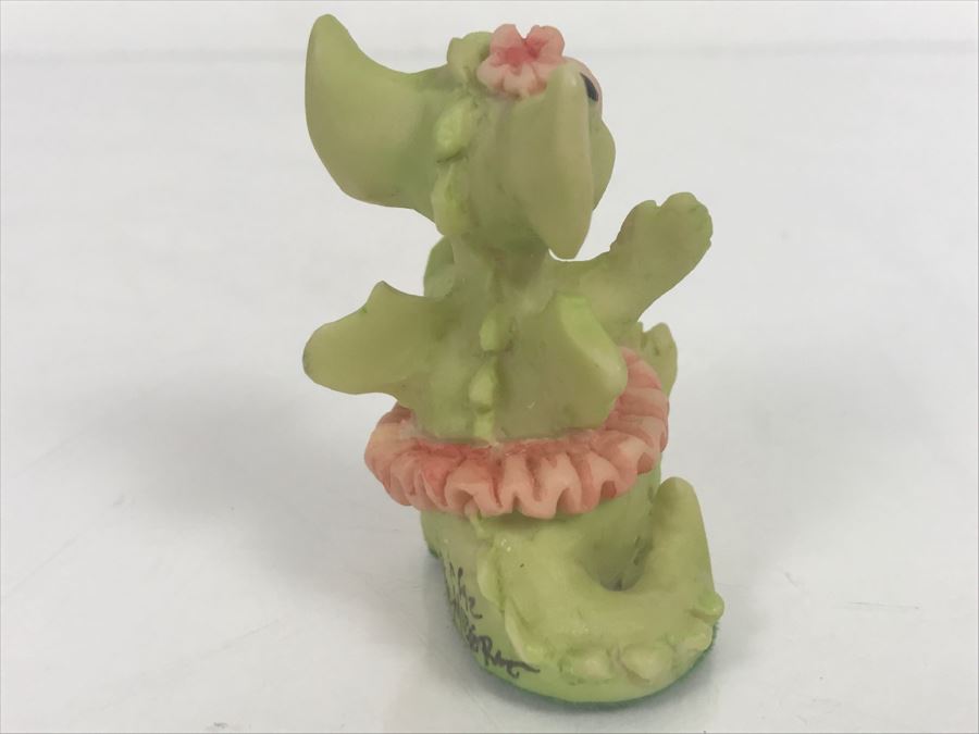 Hand Signed By Real Musgrave 10/92 - Whimsical World Of Pocket Dragons - Twinkle Toes - 1991 LLLLL - Made In UK [MV $50-$75] [Photo 5]