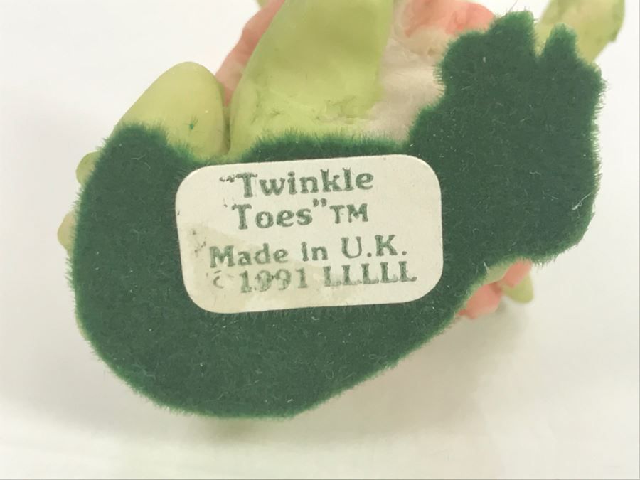 Hand Signed By Real Musgrave 10/92 - Whimsical World Of Pocket Dragons - Twinkle Toes - 1991 LLLLL - Made In UK [MV $50-$75] [Photo 10]