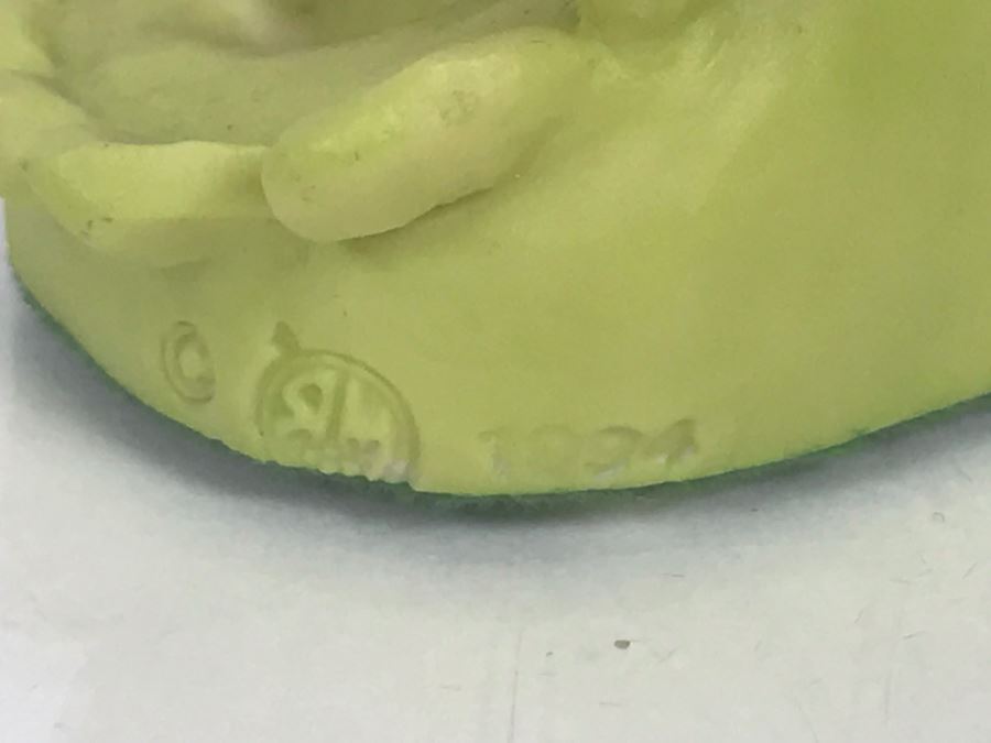 Whimsical World Of Pocket Dragons - Pocket Dragons And Friends Collectors Club - Exclusive Collectors Joining Figurine - Blue Ribbon Dragon - 1994 Real Musgrave, CWAL, CWSL - Made in UK [$90-$110] [Photo 6]