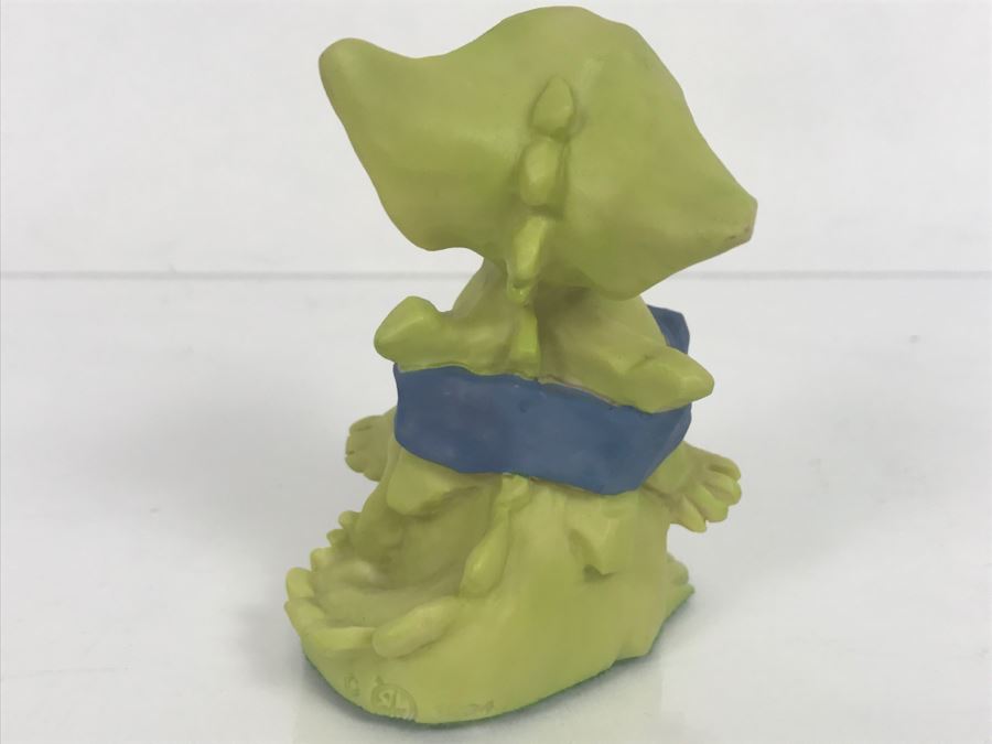 Whimsical World Of Pocket Dragons - Pocket Dragons And Friends Collectors Club - Exclusive Collectors Joining Figurine - Blue Ribbon Dragon - 1994 Real Musgrave, CWAL, CWSL - Made in UK [$90-$110] [Photo 7]
