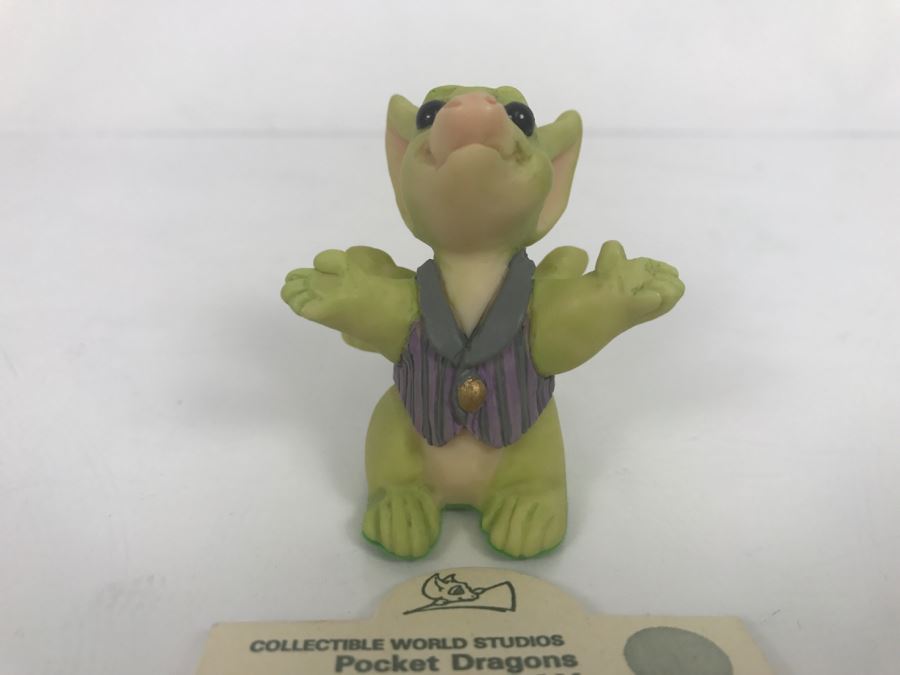 Whimsical World Of Pocket Dragons - Oh Happy Day - 1996 Real Musgrave/CWSL - Flambro [MV $25-$35] [Photo 2]