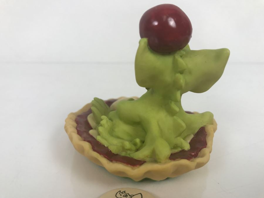 Whimsical World Of Pocket Dragons - Sweetie Pie - 1995 Real Musgrave/CWAL/CWSL - Handmade For Flambro Exclusive USA Distributor [MV $30-$40] [Photo 5]