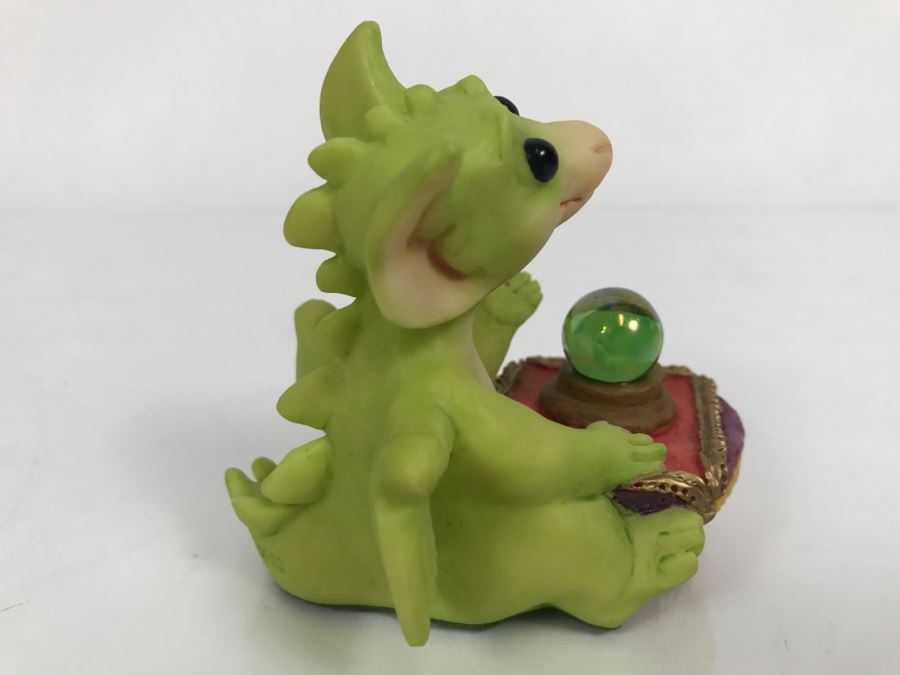 Whimsical World Of Pocket Dragons - Sees All… Knows All - 1995 Real Musgrave/CWAL/CWSL - Handmade For Flambro Exclusive USA Distributor [MV $30-$40] [Photo 5]