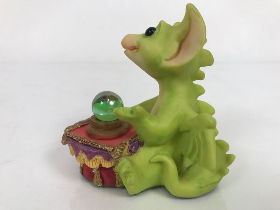 Whimsical World Of Pocket Dragons - Sees All… Knows All - 1995 Real Musgrave/CWAL/CWSL - Handmade For Flambro Exclusive USA Distributor [MV $30-$40] [Photo 7]