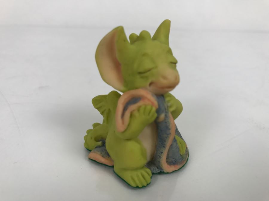 Whimsical World Of Pocket Dragons - A Little Security - 1994 RM/CWAL/CWSL - Flambro  [Photo 7]