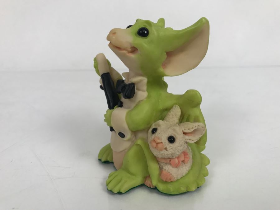Whimsical World Of Pocket Dragons - It’s Magic! - 1994 Real Musgrave/CWAL/CWSL - Handmade For Flambro Exclusive USA Distributor [MV $30-$40] [Photo 2]