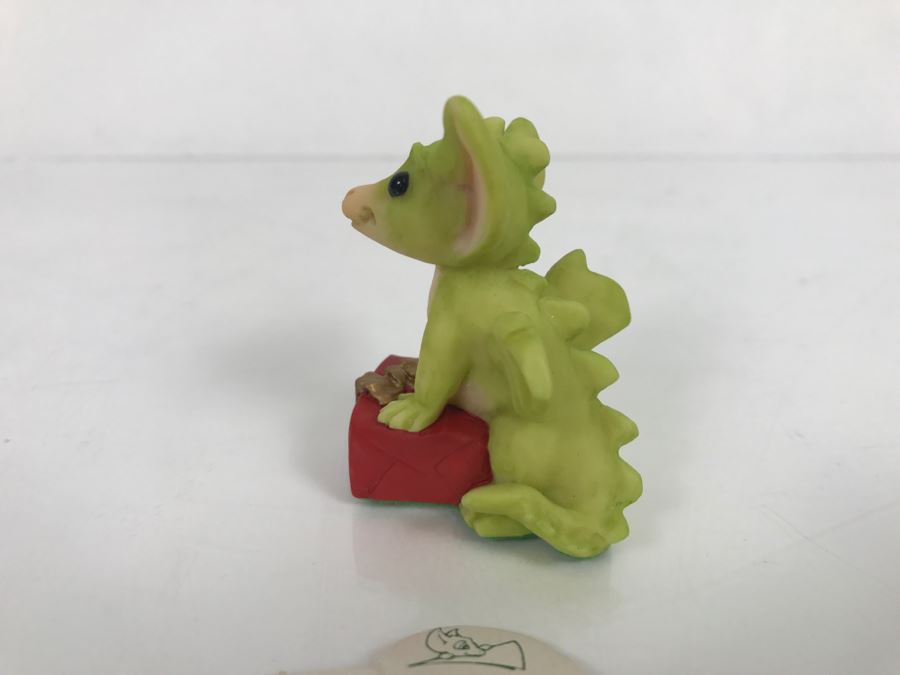 Whimsical World Of Pocket Dragons - It’s a Present -  Flambro - USA Distributors [MV $20-$25] [Photo 5]