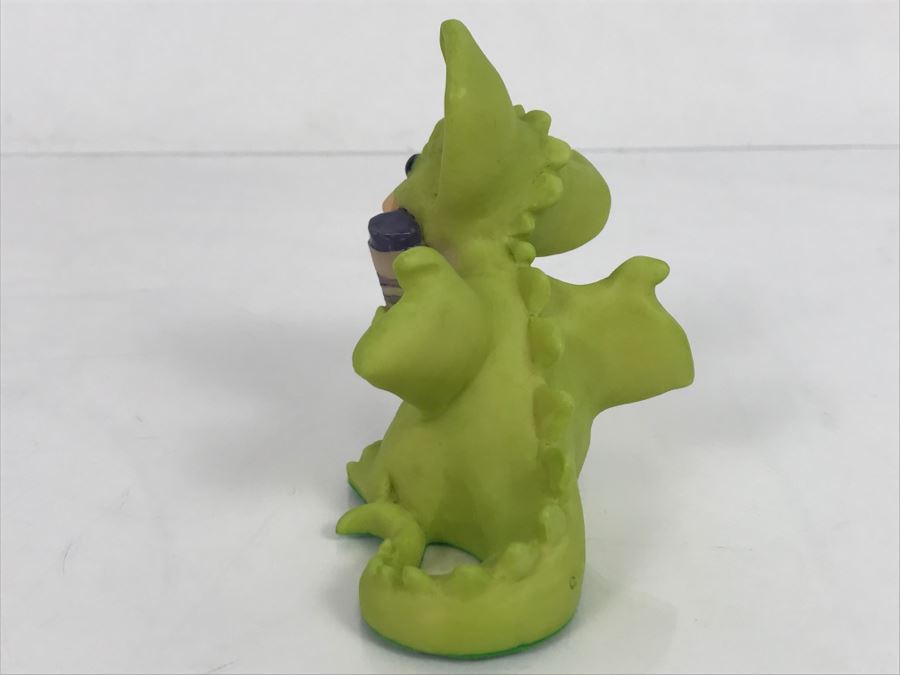 Whimsical World Of Pocket Dragons - Purple - 1995 Real Musgrave/CWAL/CWSL - Handmade For Flambro Exclusive USA Distributor [MV $20-$30] [Photo 5]