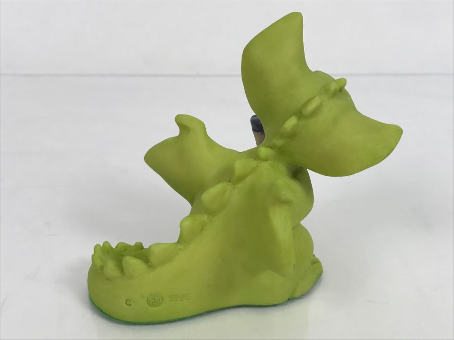 Whimsical World Of Pocket Dragons - Purple - 1995 Real Musgrave/CWAL/CWSL - Handmade For Flambro Exclusive USA Distributor [MV $20-$30] [Photo 6]