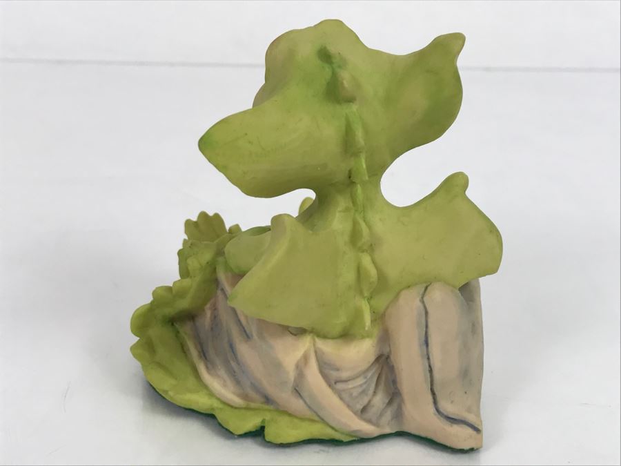 Whimsical World Of Pocket Dragons - Sleepy Head - 1991 Real Musgrave/CWAL Ltd/CWSL Ltd - Handmade For Flambro - Exclusive USA Distributor [MV $70-$90] [Photo 6]