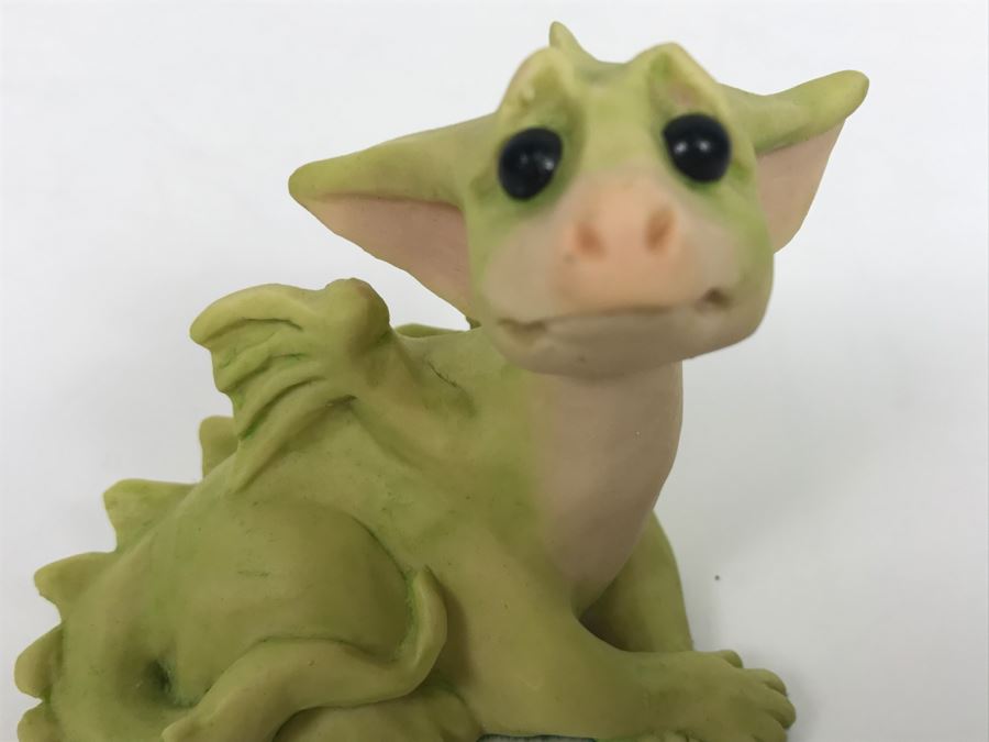 Whimsical World Of Pocket Dragons - In Trouble Again - 1994 Real Musgrave/CWAL Ltd/CWSL Ltd - Handmade For Flambro - Exclusive USA Distributor [MV $18-$25] [Photo 9]