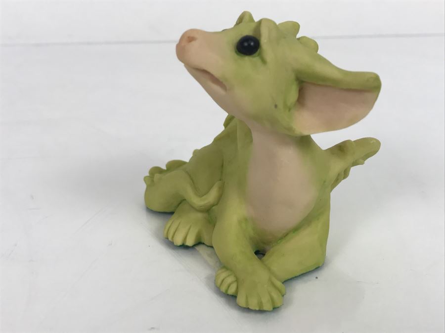 Whimsical World Of Pocket Dragons - In Trouble Again - 1994 Real Musgrave/CWAL Ltd/CWSL Ltd - Handmade For Flambro - Exclusive USA Distributor [MV $18-$25] [Photo 3]